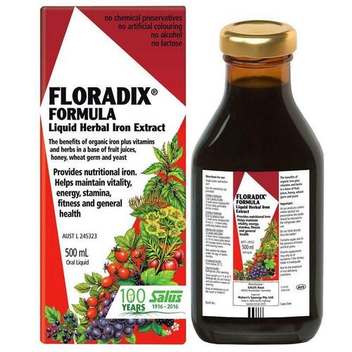 Floradix Herbal Iron Extract 500ml