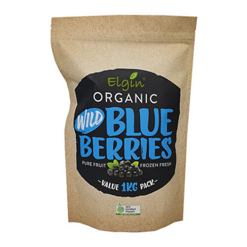 Organic Wild Blueberries 1kg