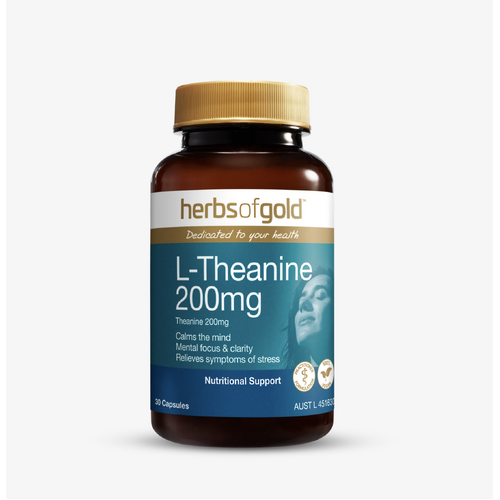 L-Theanine 200mg 30 Caps 